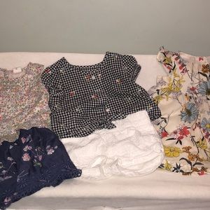 Gap dress, short, shirt, skirt and top